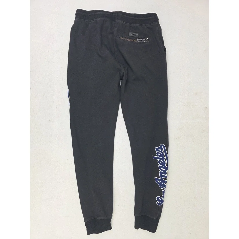 Pro Standard MLB Los Angeles Dodgers Joggers Black Sweatpants LLD431602-BLK Sz M
